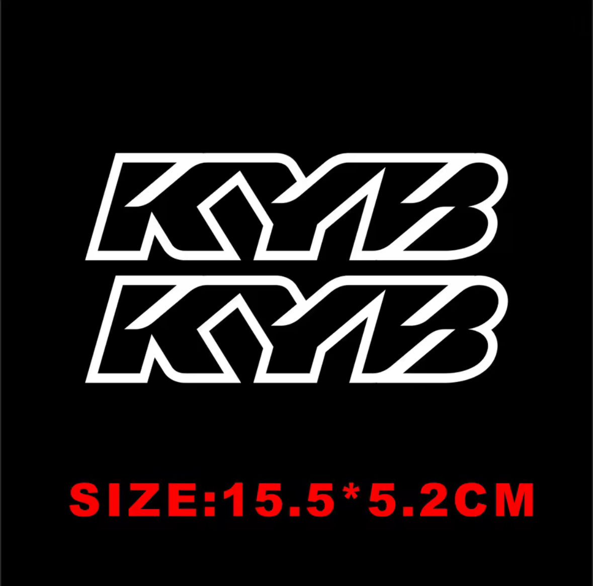 KYB/WP SUSPENSION FORK STICKERS